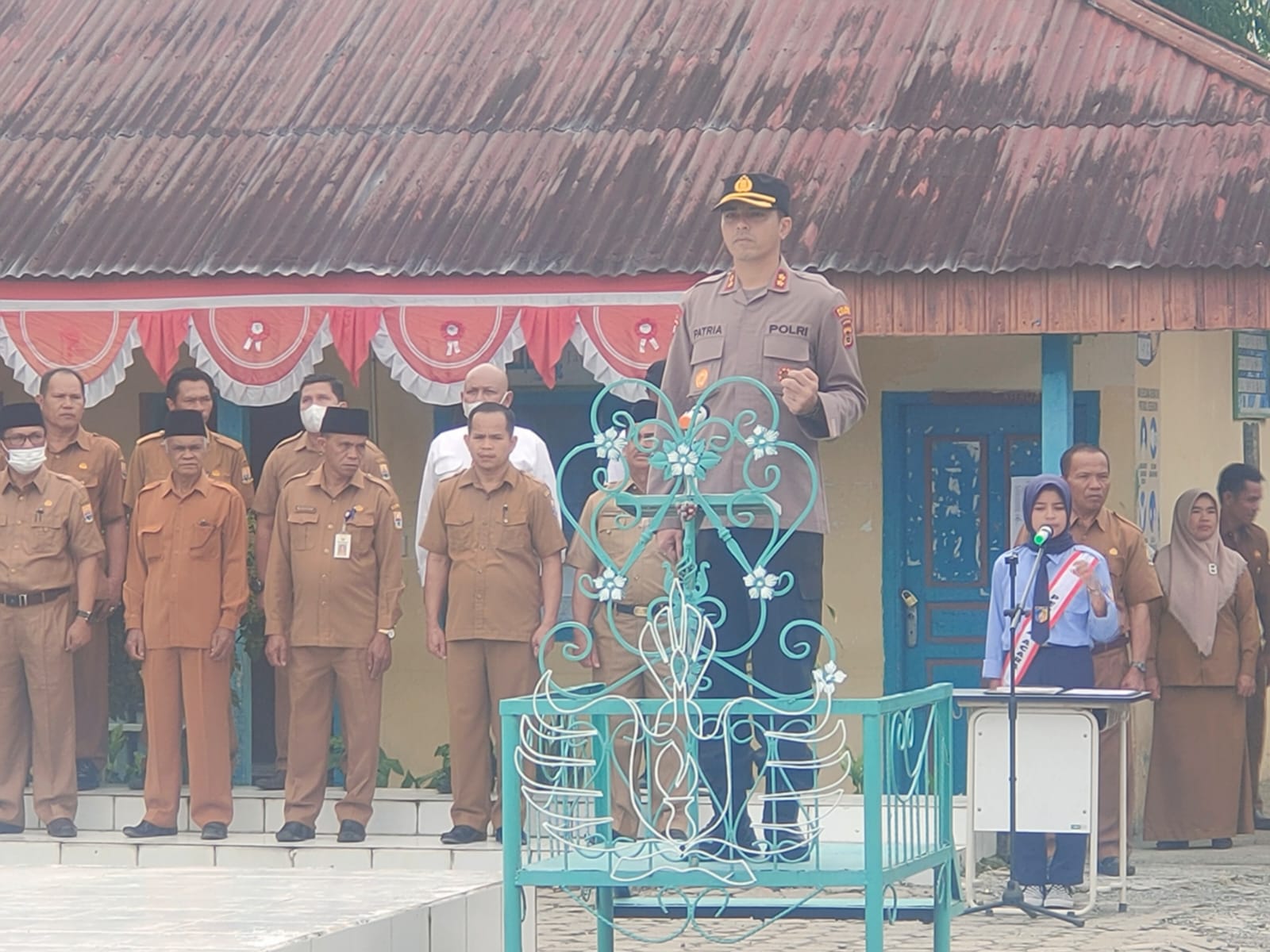 Kegiatan Police Go To School Polres Kerinci di SMKN 5 Kota Sungai Penuh