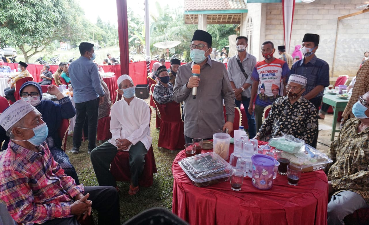 Serap Aspirasi Masyarakat, Cagub Petahana Fachrori Umar Sambangi Desa Betung Bedarah