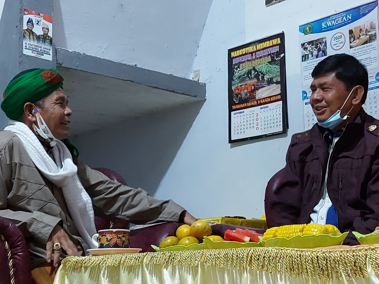 Pengasuh Ponpes Al Hidayah Rantau Rasau Tanjabtim Doakan Fachrori-Syafril Menang